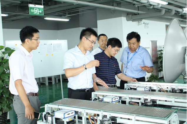 北京市科委张继红副主任一行莅临尊龙抖圈官网考察调研