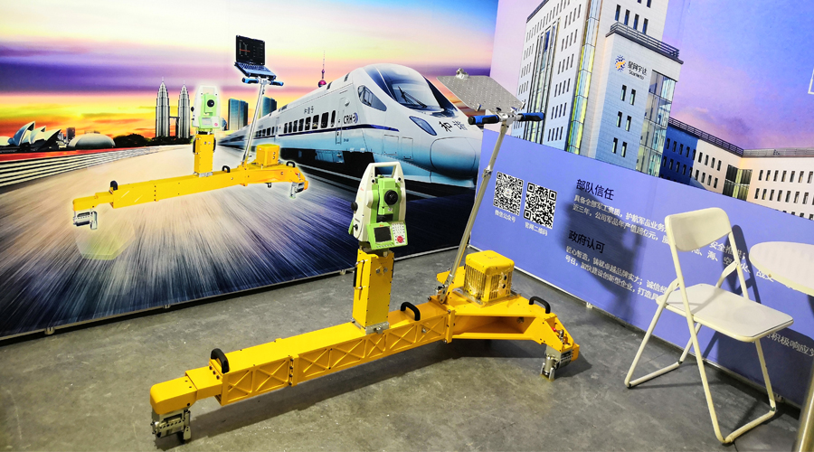 尊龙抖圈官网携新一代铁路轨道检测车亮相ARTS 2019上海国际先进轨道交通手艺展览会